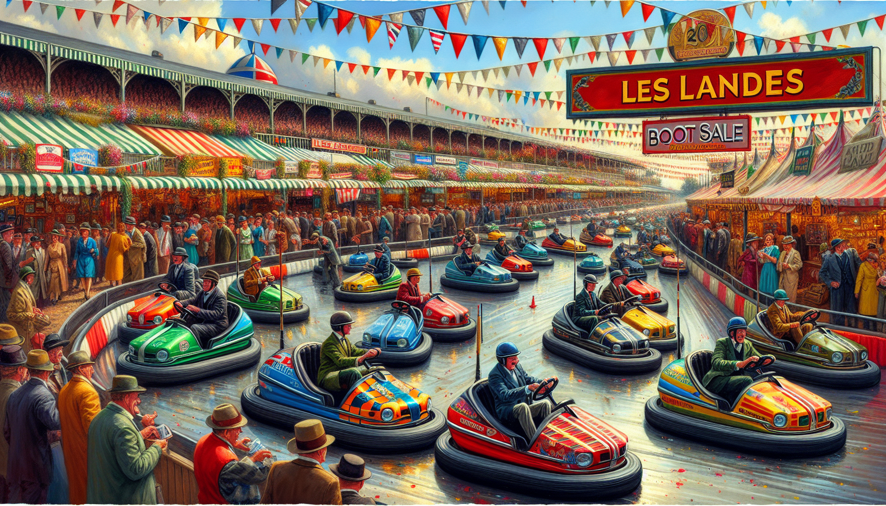 Maison Des Landes Bumper Car Boot Sale-Les Landes Racecourse
