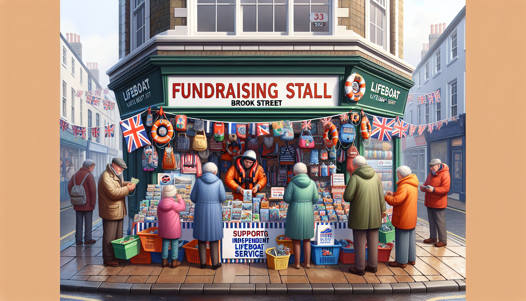 Brook Street Fundraising Stall – Jersey Lifeboat Association