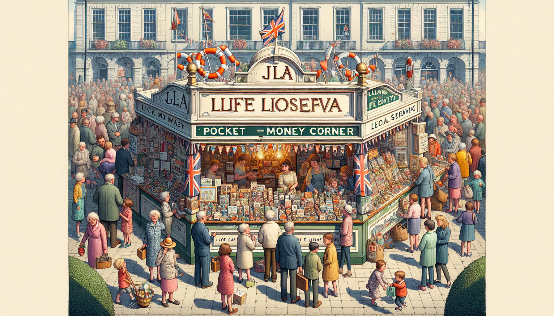 JLA Stall: Fête de St Hélier