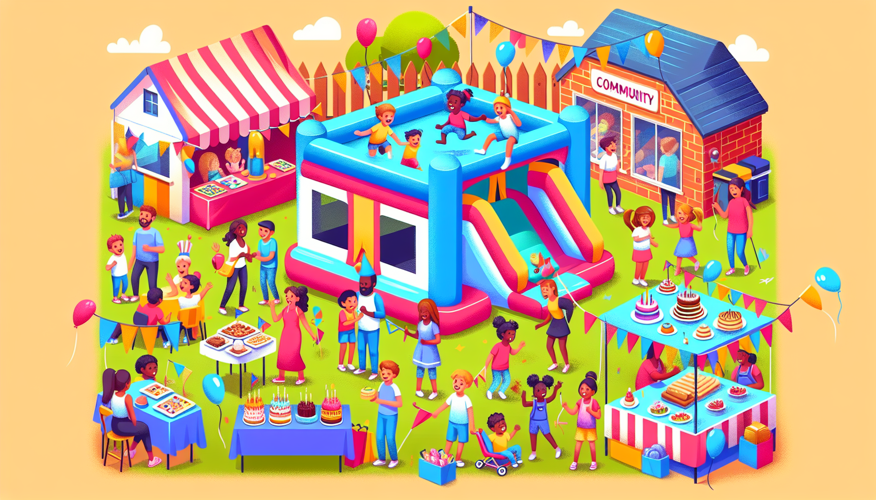 Grands Vaux Youth Project Community Fun Day