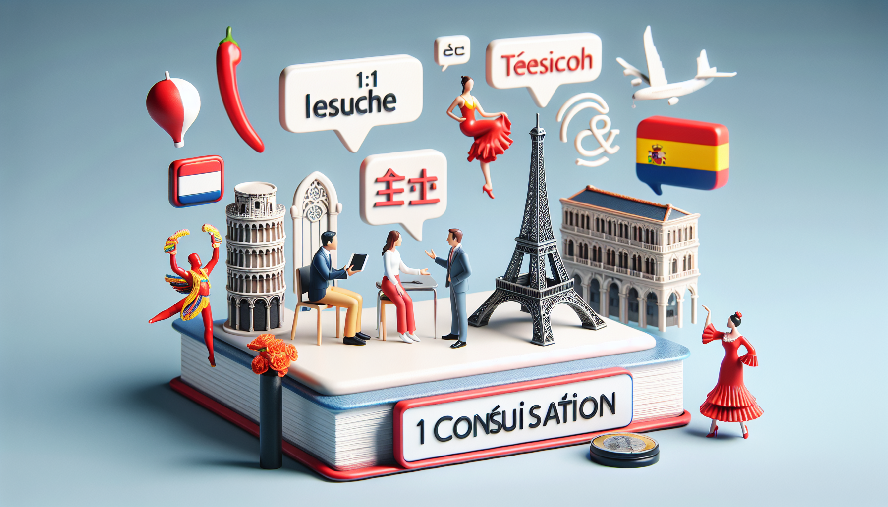 FREE French / Spanish 1:1 Consultation plus 4 Lessons HALF PRICE