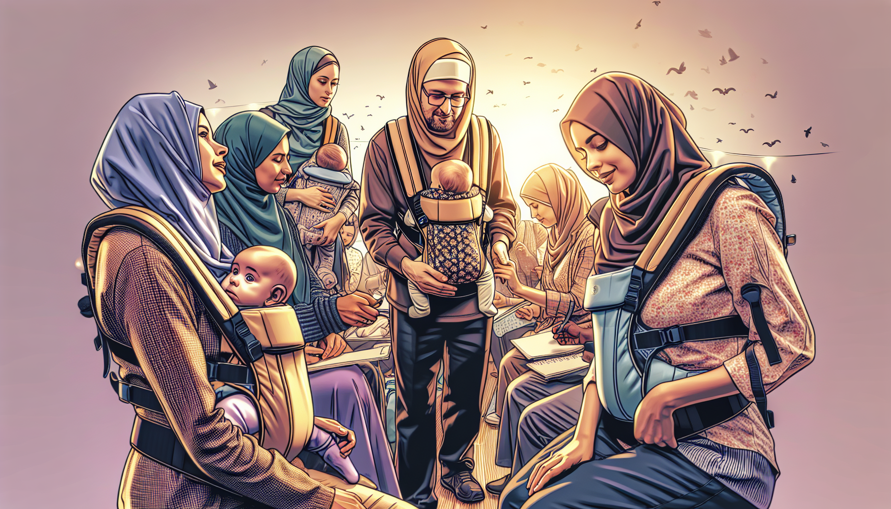 FREE Babywearing and Reusable Nappy Drop in Session