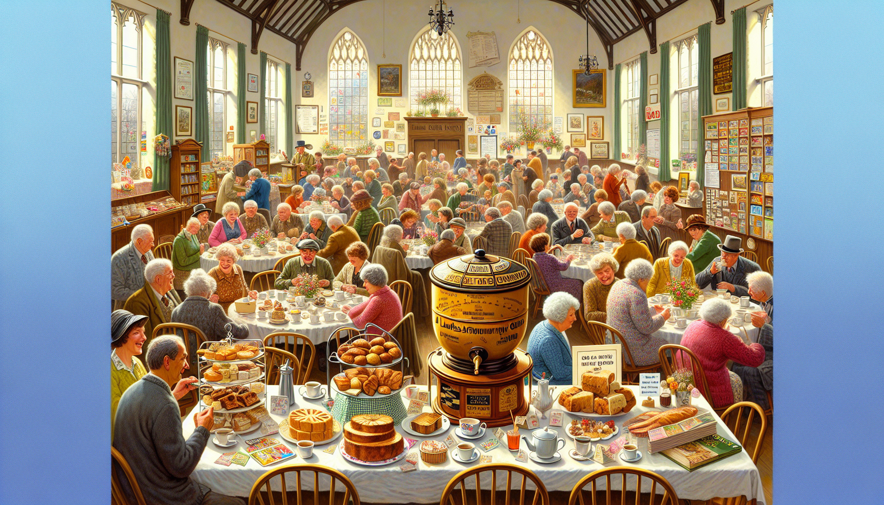 Parish of St Lawrence Coffee Morning in aid of the Royal British Legion Poppy Appeal