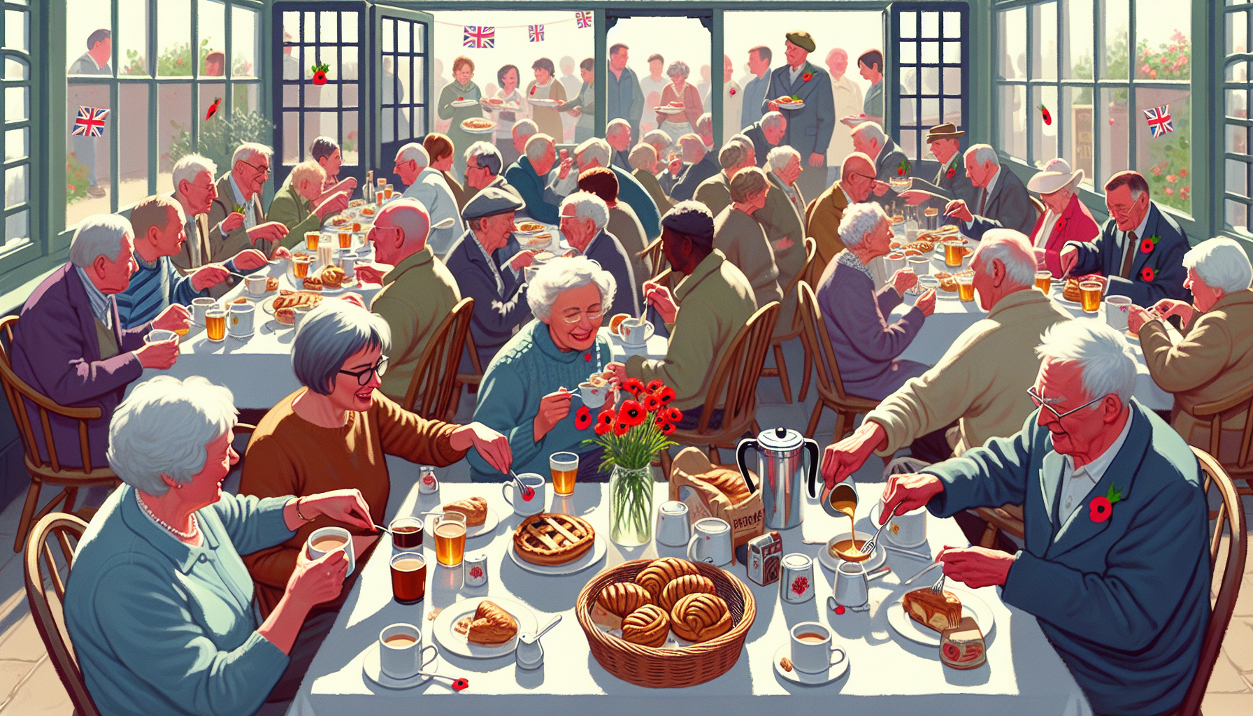 Parish of St Brelade Brunch in aid of the Royal British Legion Poppy Appeal