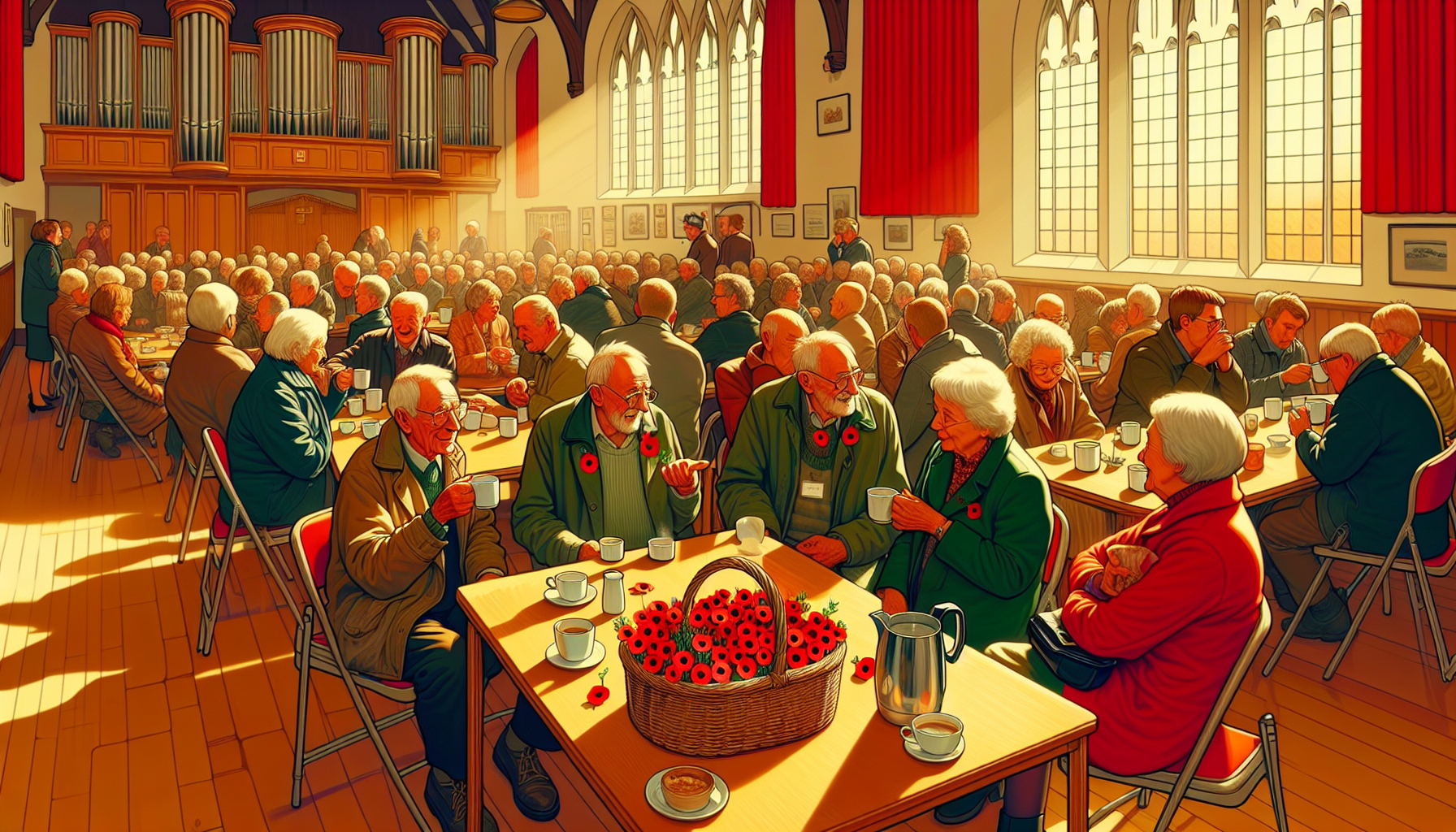 Parish of St Ouen Coffee Morning in aid of Royal British Legion Poppy Appeal