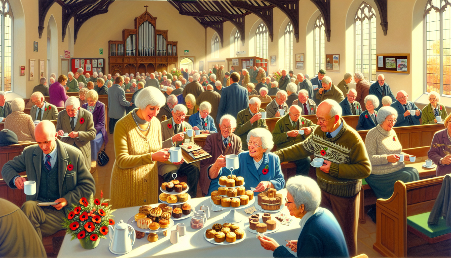 Parish of St Clement Coffee Morning in aid of the Royal British Legion Poppy Appeal
