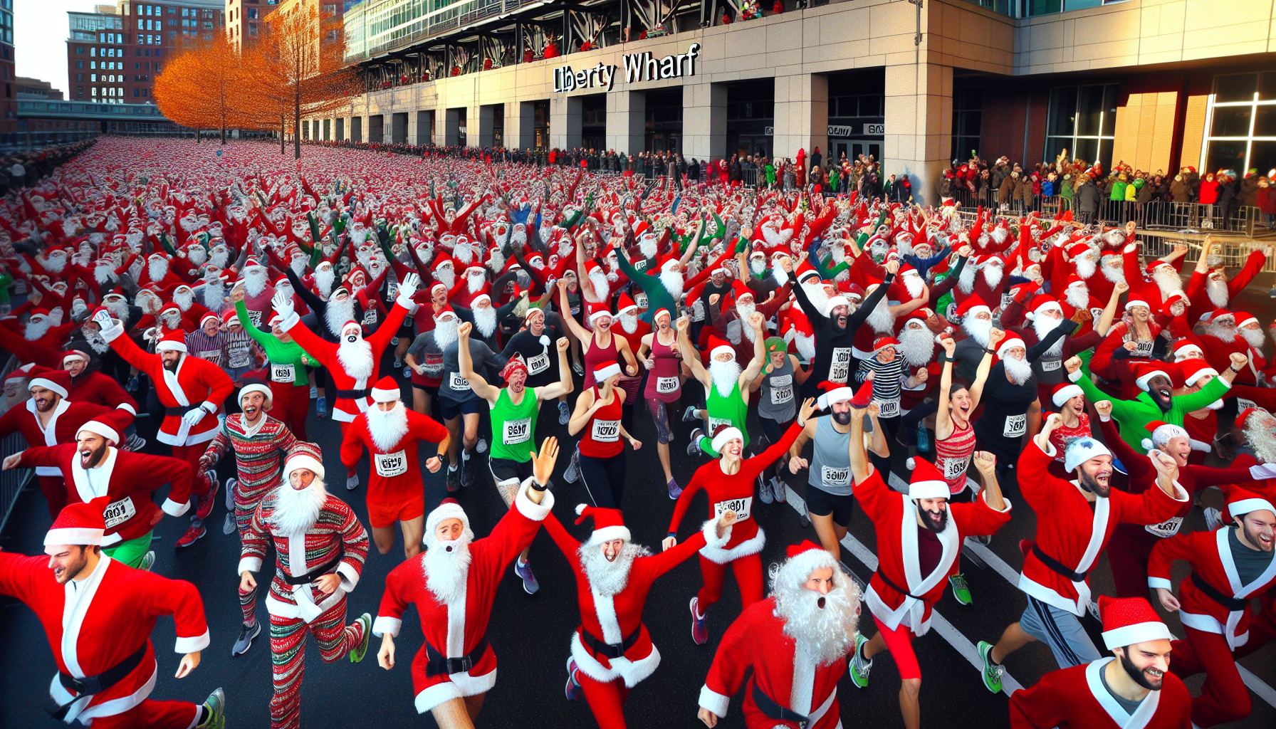 Jersey Hospice Care Santa Dash