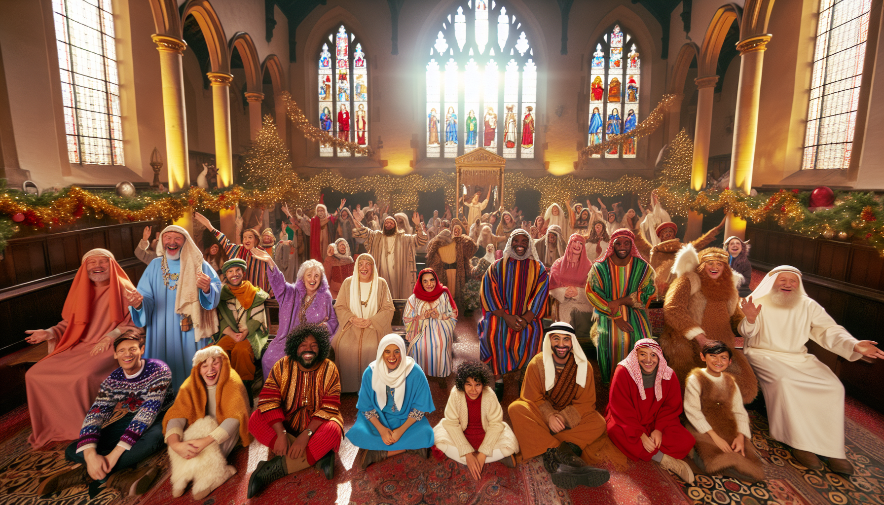 Dress-up Nativity for everyone!