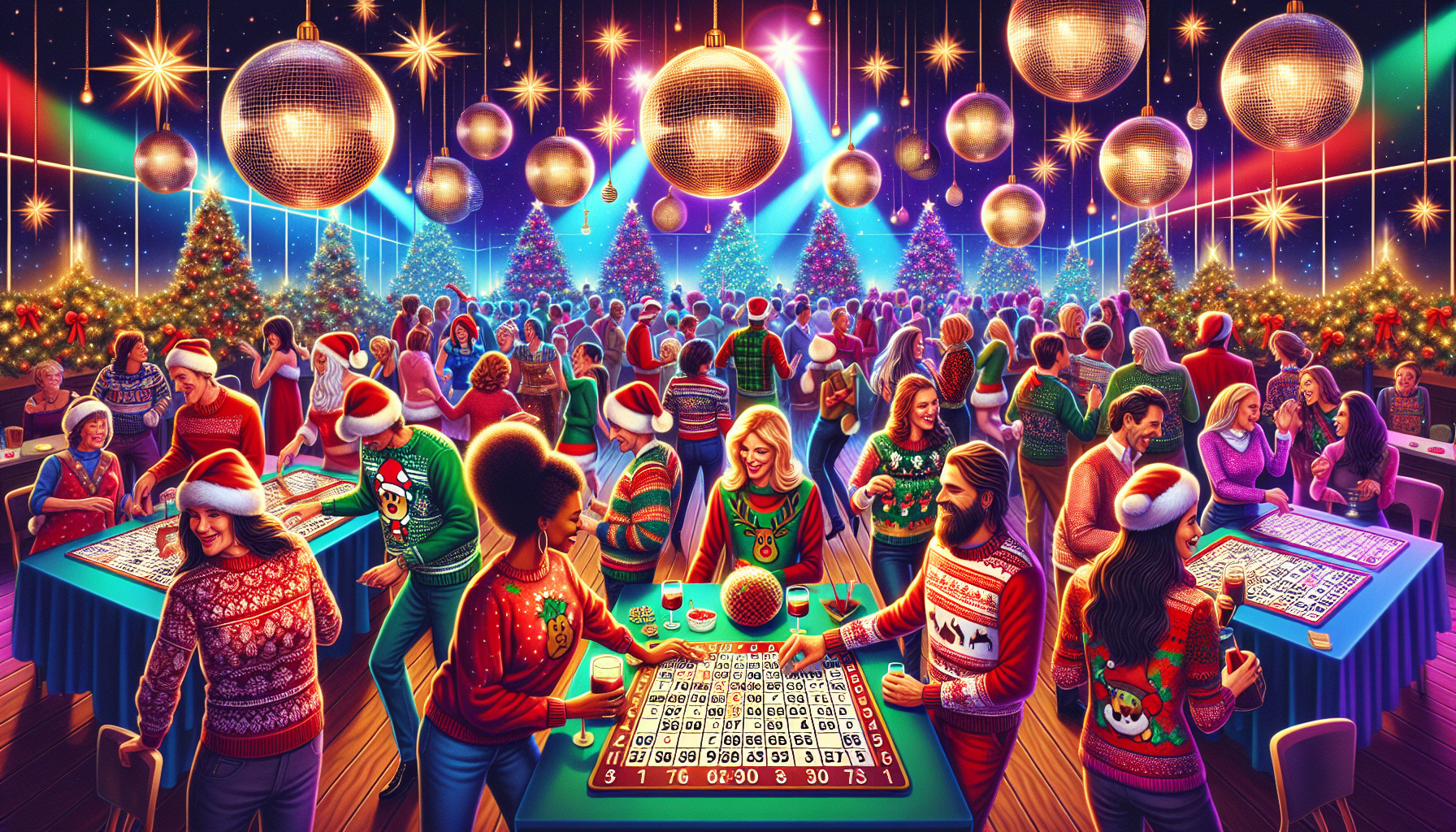 Christmas Disco Bingo