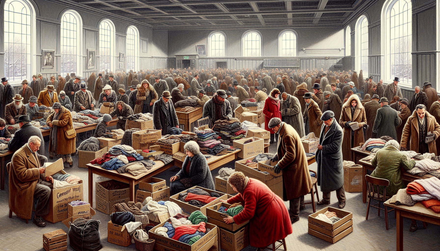 Rag Trade free clothes and household items . Saturday the 21st of December st Helier parish hall