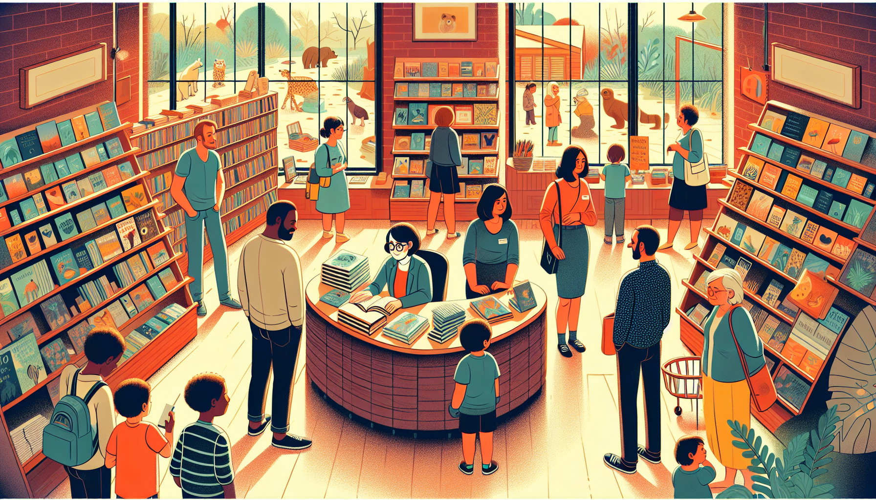 Book signing with Lee Durrell