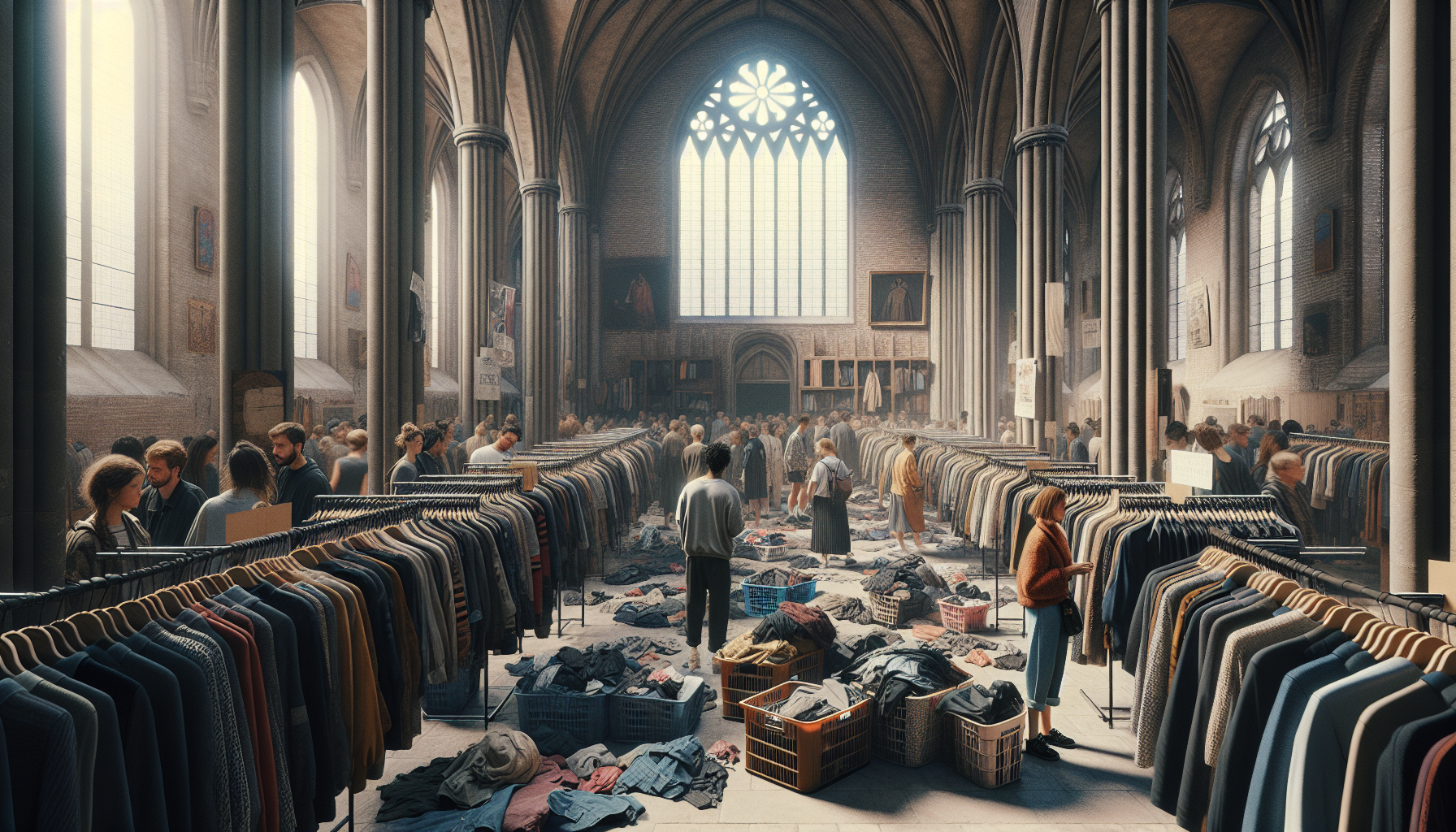 Five days of free clothes at St Marks church