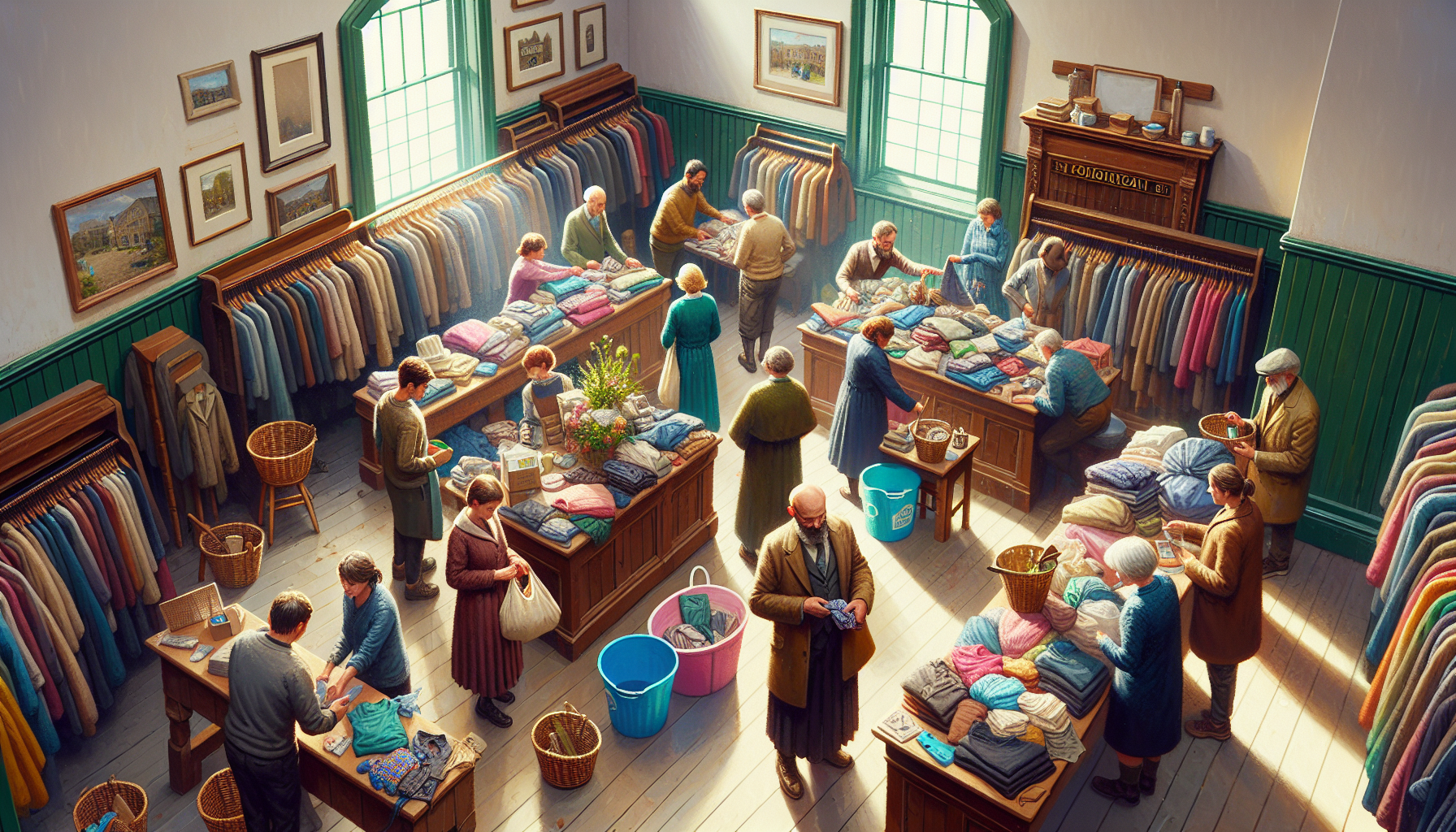 Rag Trade free clothing and household items