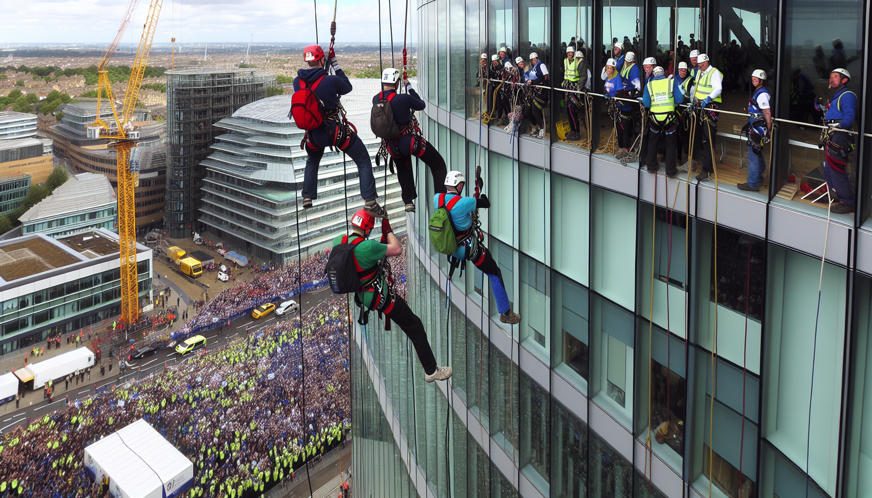 Over the Edge Charity Abseil