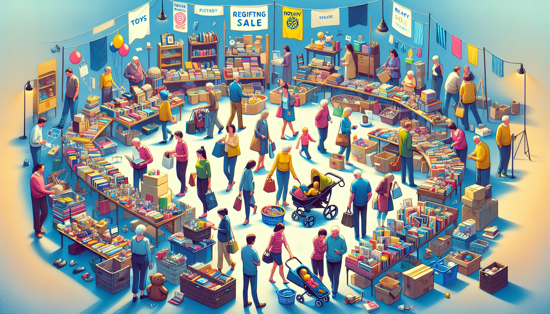 Rotary Regifting Sale