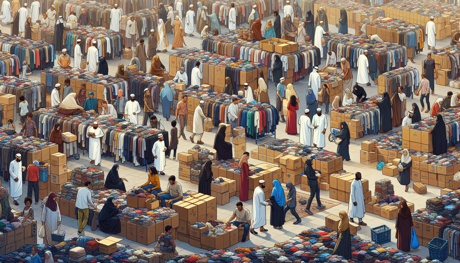 Rag Trade free clothes and household items