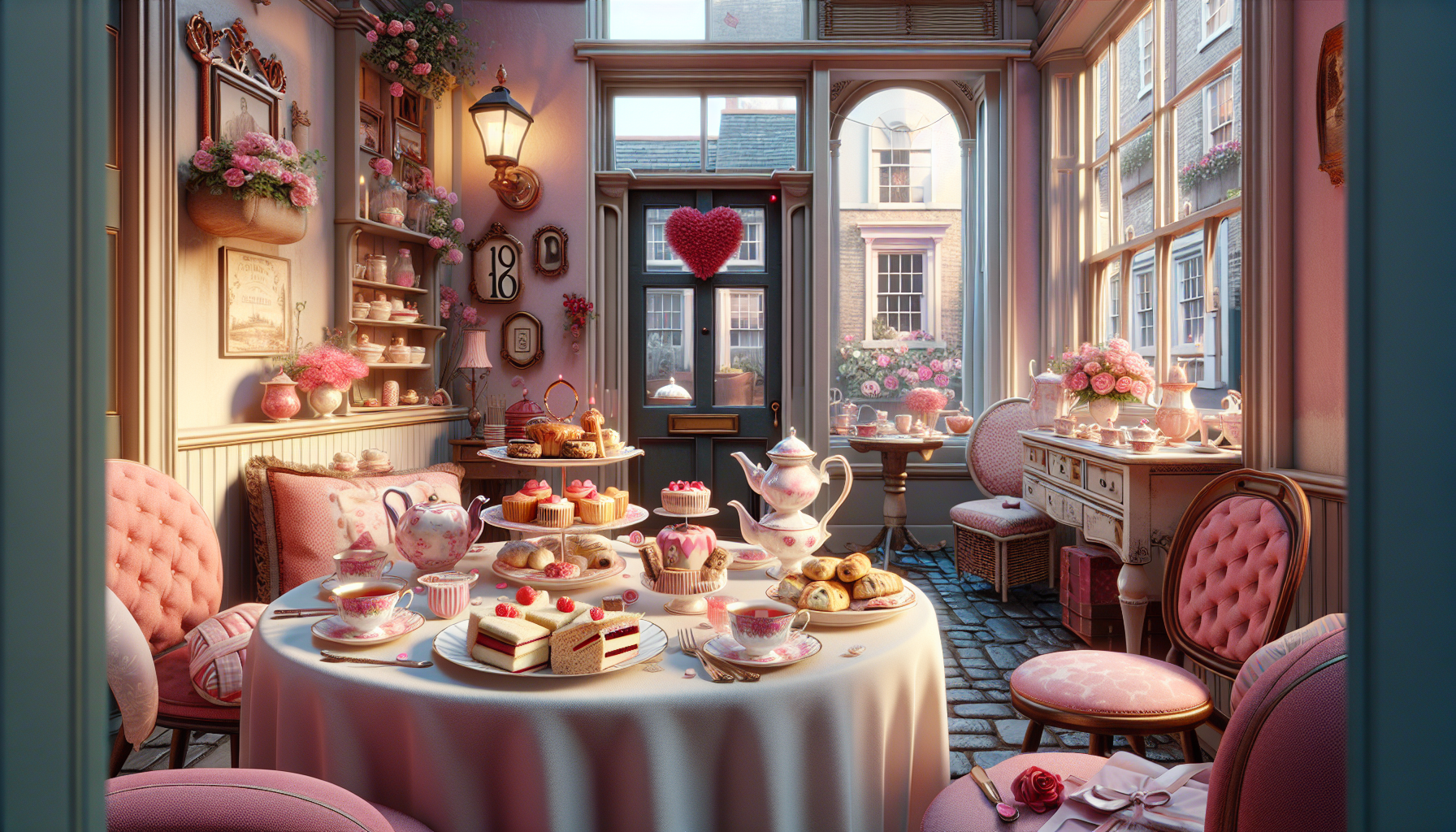 Valentine's Afternoon Tea at 16 New Street