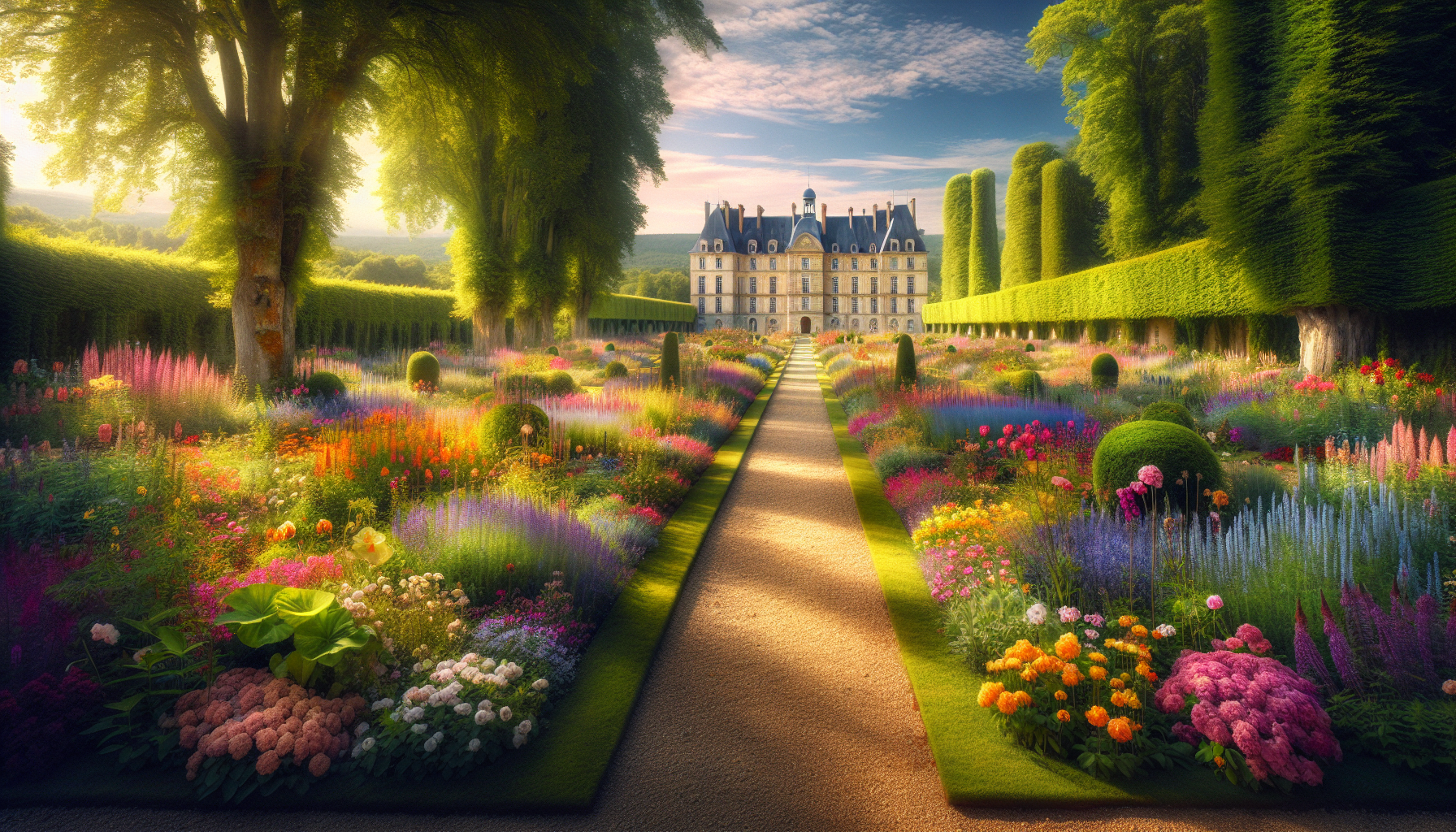 Charity Open Garden at Domaine de Vaux, St Lawrence