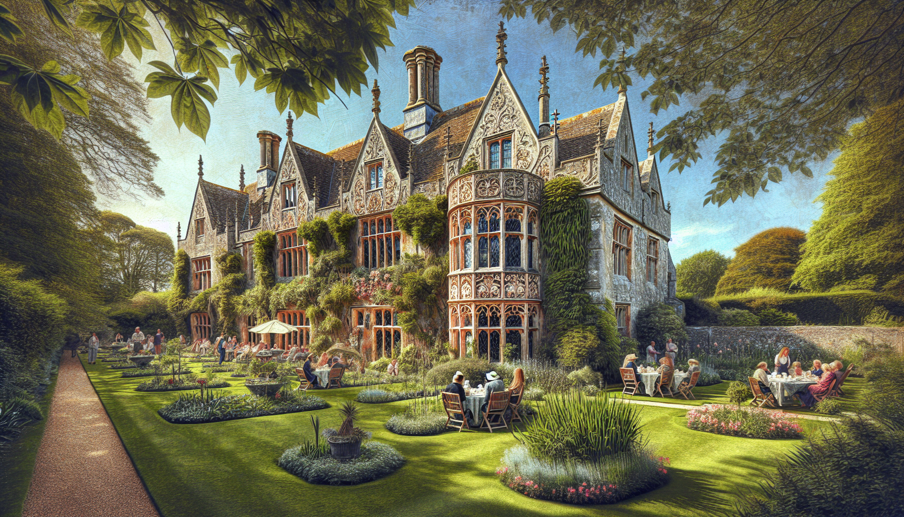 Charity Open Garden - St Ouen's Manor, St Ouens