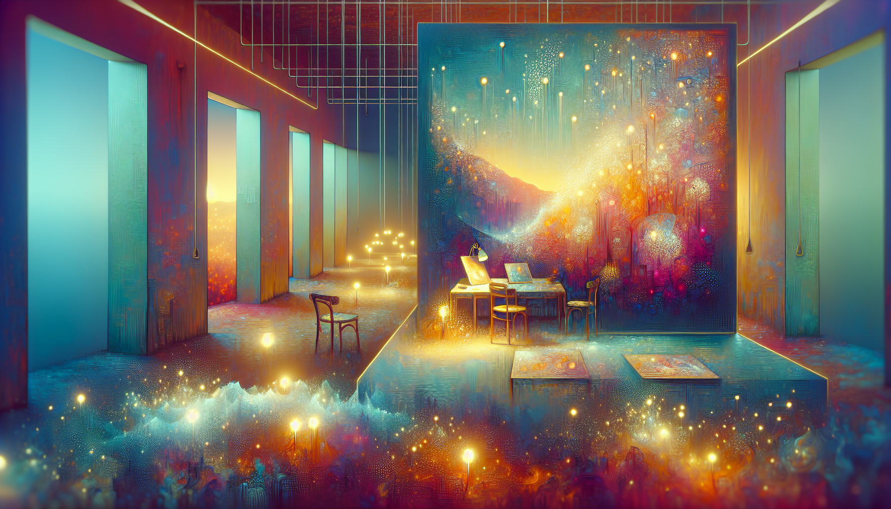 Collins Pop Up exhibition with Shân Murton and Liz Adams