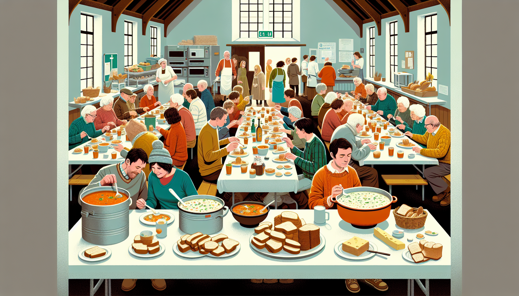 Lent Lunch 12-2pm Saturday 22nd March 2025 St. John's Parish Hall