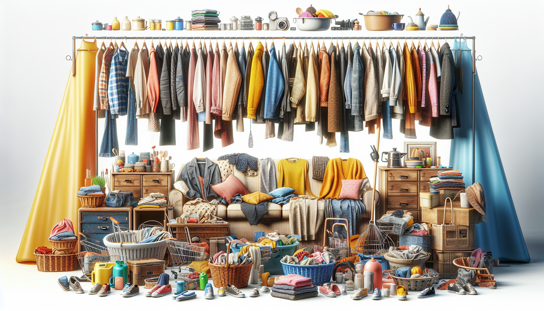 Rag Trade free clothes and household items