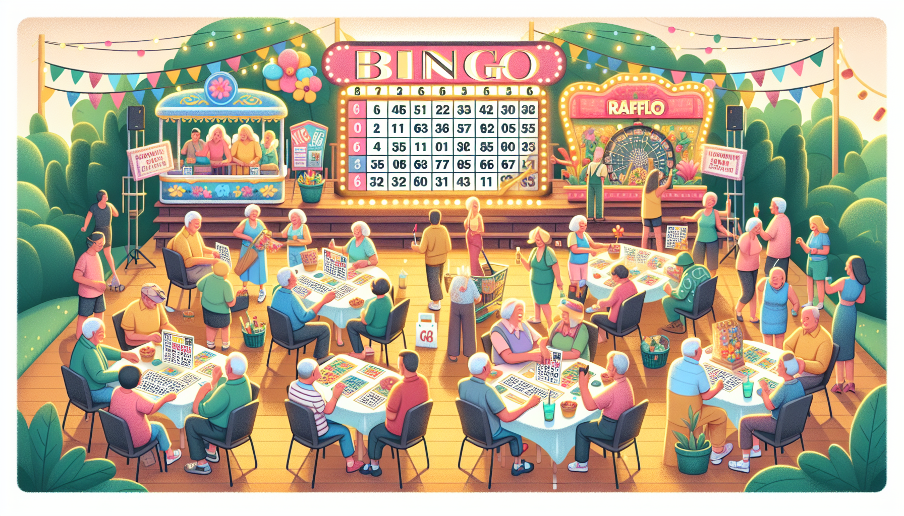 St Lawrence Battle of Flowers Association Bingo