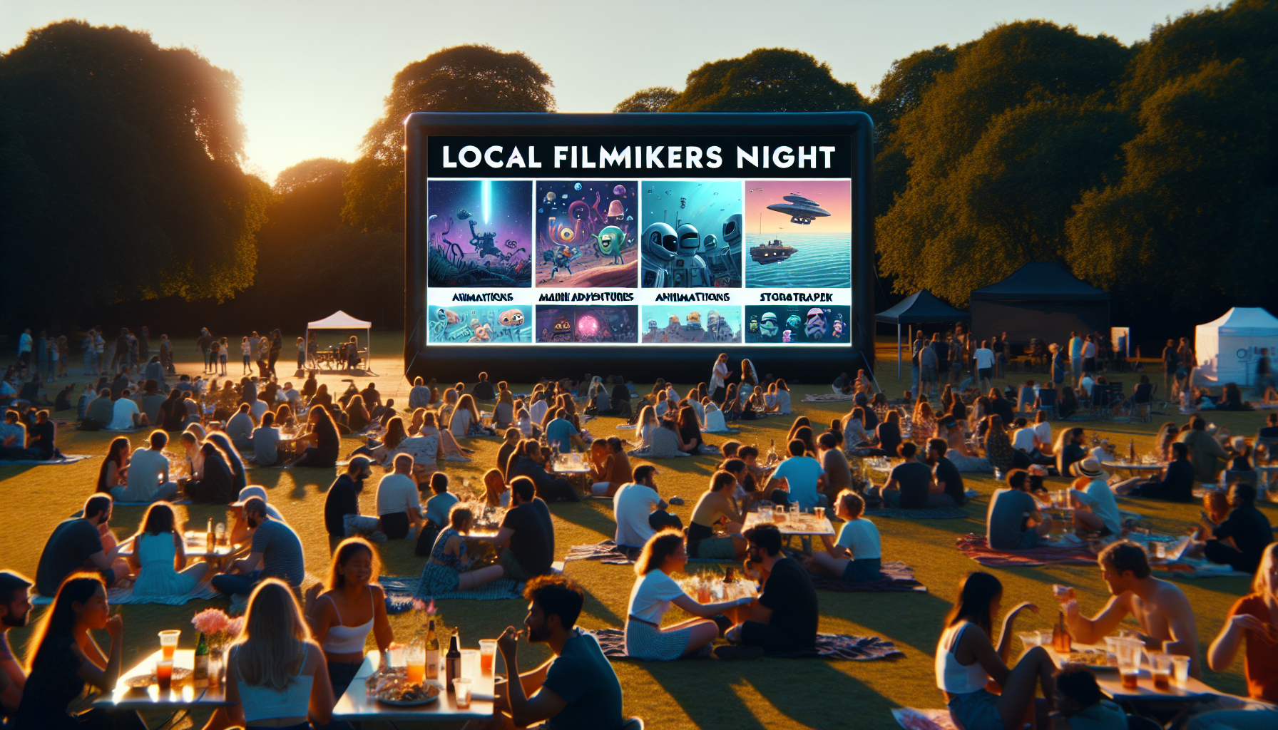 Local Filmmakers Night in the Park