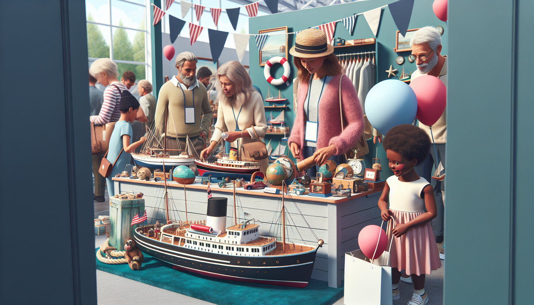 JLA Charity Stall - Jersey Boat Show