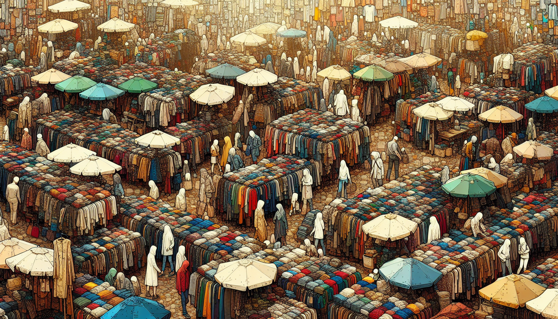 Rag trade free clothing and household items