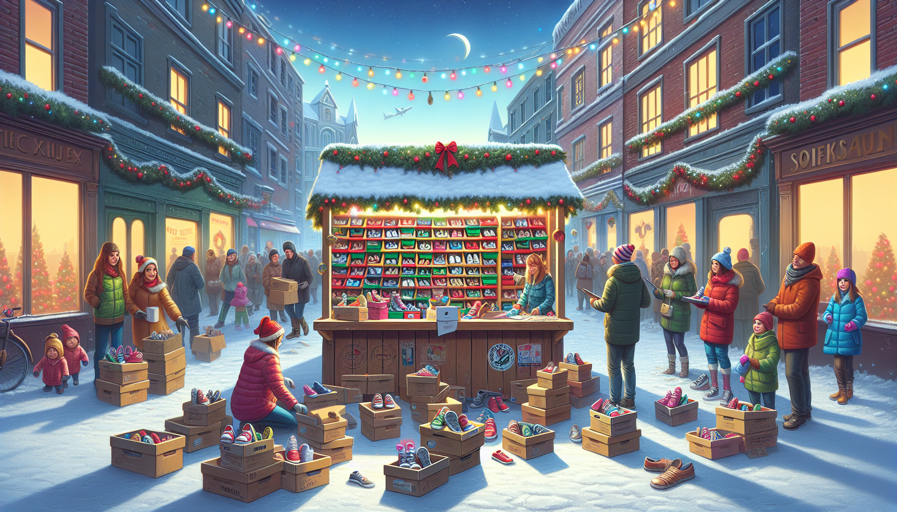 Rotary Christmas Shoebox Appeal Pop Up Stall