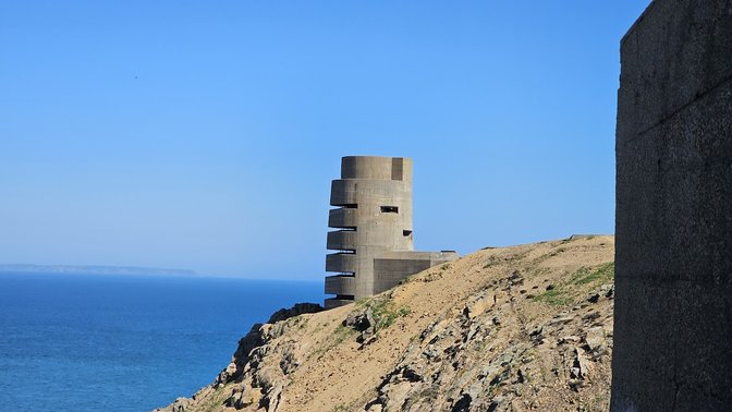 German WWII Observation Bunker