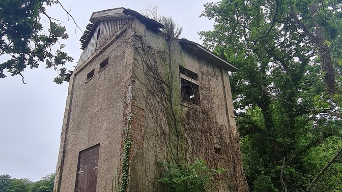 World War Two German electricity substation