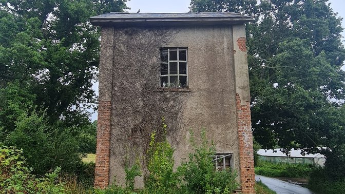 World War Two German electricity substation