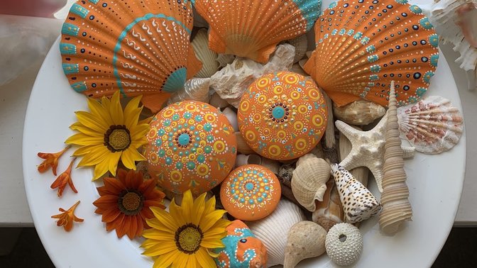 Jo's Painted Pebbles - Jersey