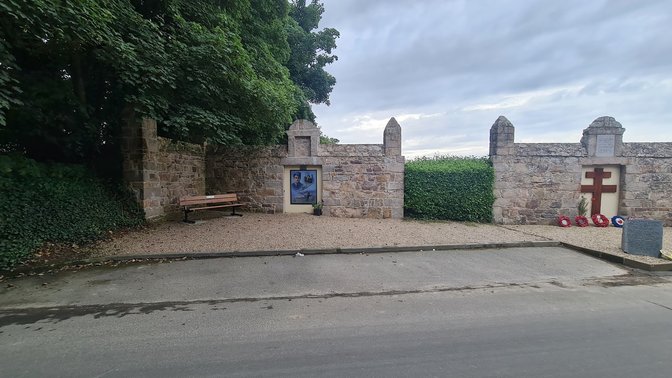 WW2 Spitfire Pilot Memorial