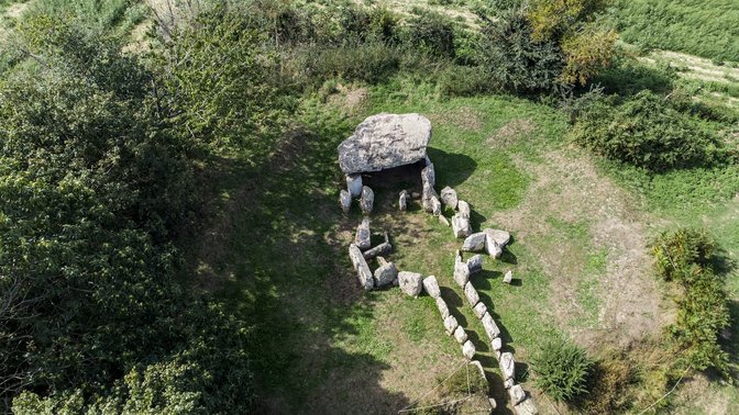 La Pouqelaye de Faldouet Dolmen