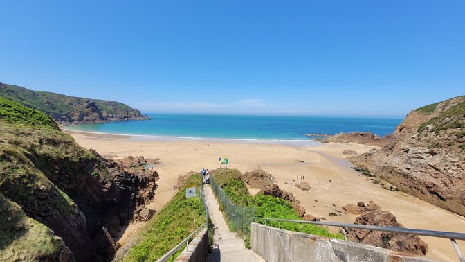 Plemont Bay