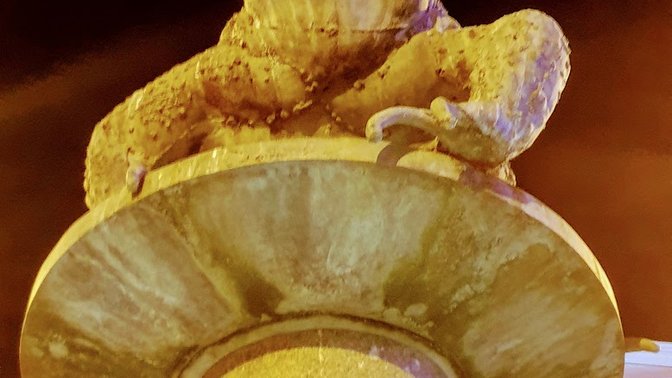 Statue of The Toad