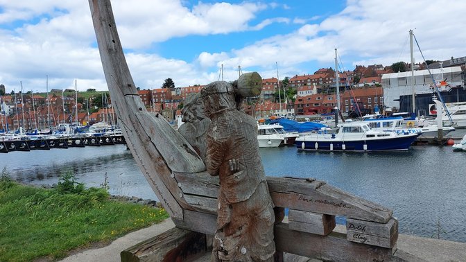 Symbolic Keel of Gorey Shipyards Sculpture