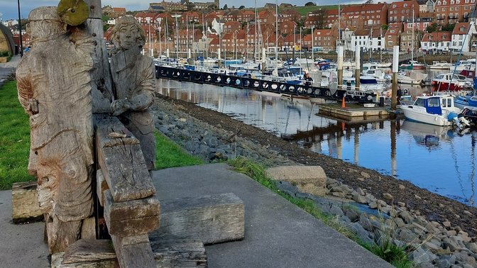 Symbolic Keel of Gorey Shipyards Sculpture