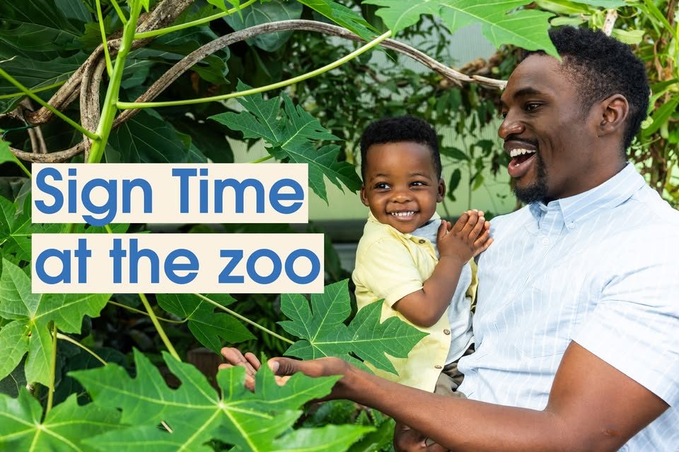 Sign Time at the zoo