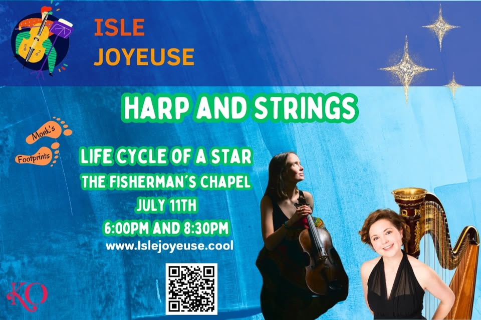 Isle Joyeuse Harp and strings night- Life Cycle of a Star