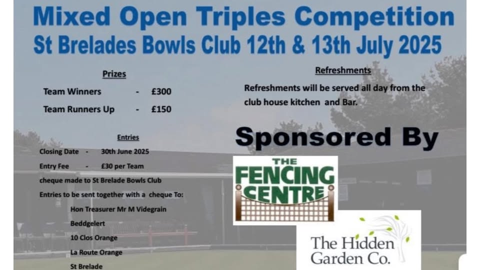 St Brelade Mixed Open Triples
