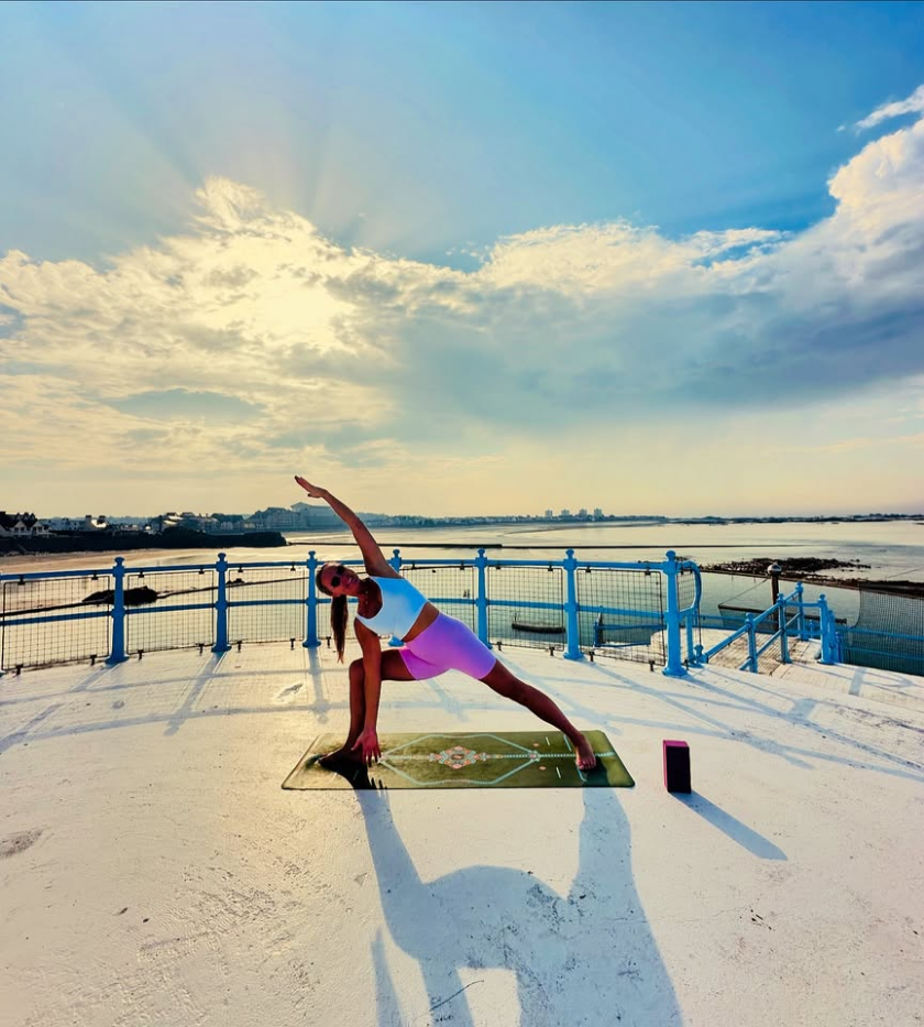  Yoga and opt sea swim 