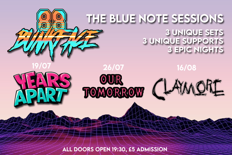 BLUE NOTE SESSIONS: 88 BUNKFACE w/ YEARS APART