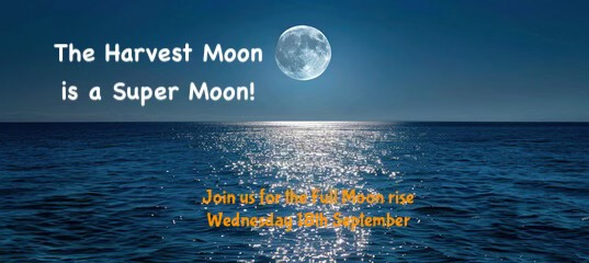 The Full "Harvest" Moon rise