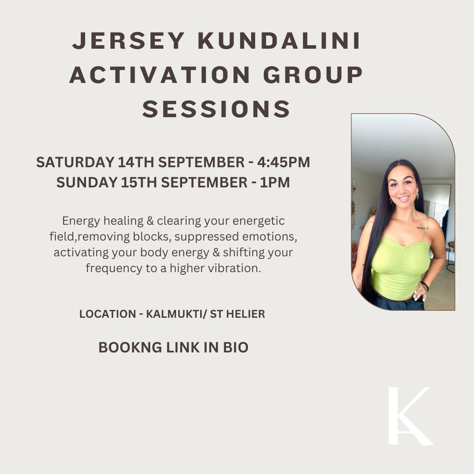 JERSEY - KUNDALINI ACTIVATION SESSION