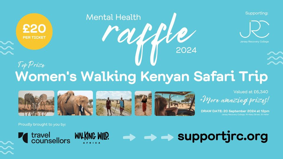 JRC Mental Health Raffle - Win a Women's Walking Safari + More Amazing Prizes!
