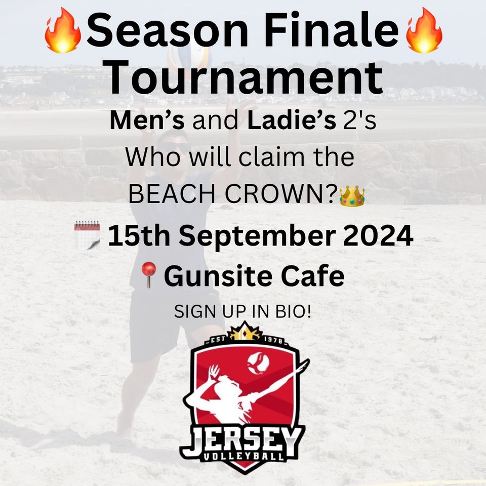 SEASON FINALE Mens and Ladies 2’s Tournament